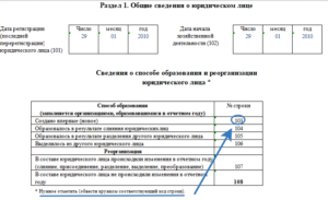 Пример заполнения формы 1 т проф. Законодательная база российской федерации