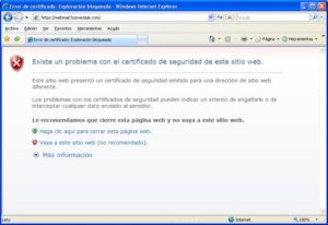Internet explorer сертификат безопасности веб сайта является небезопасным код ошибки 0