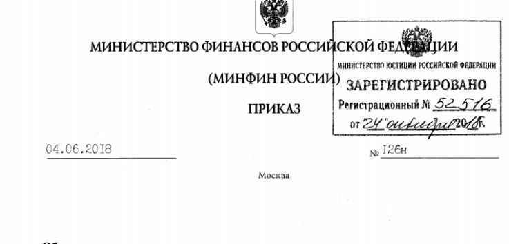 Приказ 155 об условиях допуска товаров. Министерство финансов российской федерации
